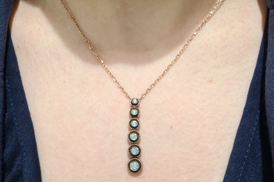 2. El 0,29 Karat Elmas Süzme Kolye X005262