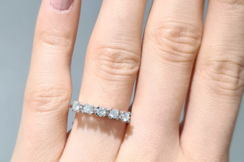 2. El 0,35 Karat Pırlanta Beştaş Yüzük X005314