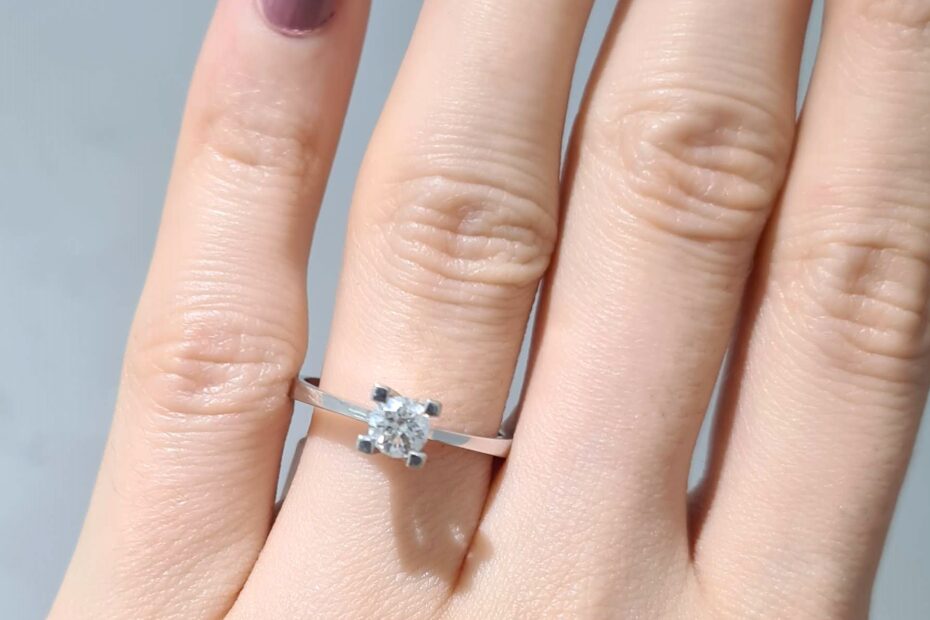 2. El 0,40 Karat Pırlanta Tektaş Yüzük X005285