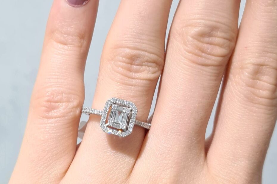 2. El 0,43 Karat Pırlanta Baget Yüzük X005286