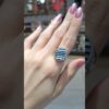 2. El 0,12 Karat Pırlanta Mineli Unisex Fantezi Yüzük X005271
