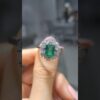 2. El 2,34 Karat Pırlanta ve Zümrüt Yüzük X005316