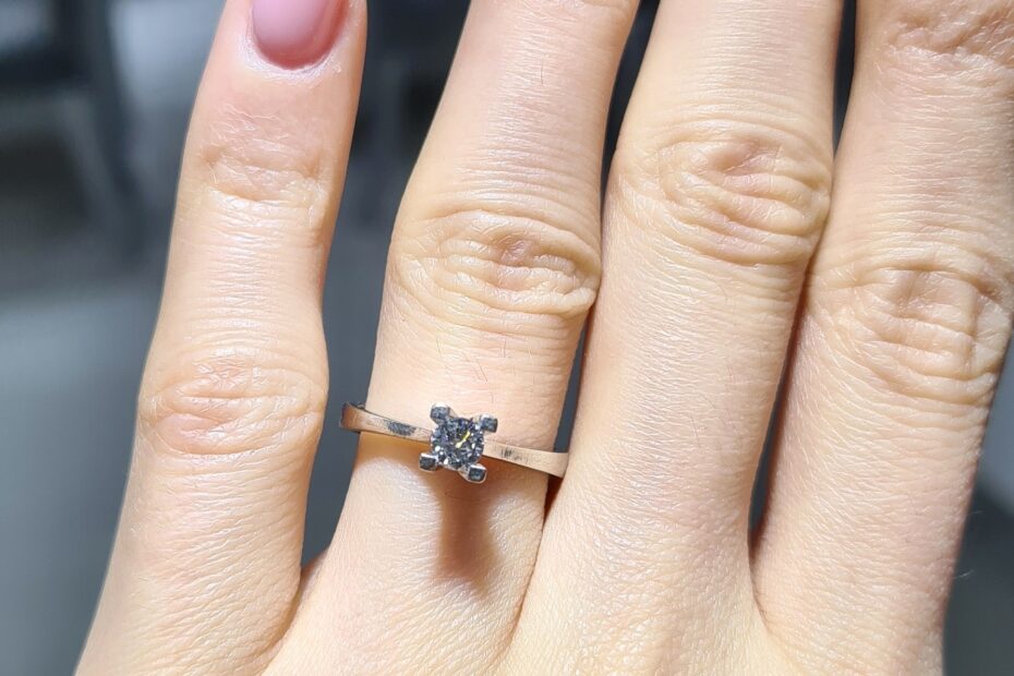 2. El 0,24 Karat HRD Sertifikalı Pırlanta Tektaş Yüzük X005382