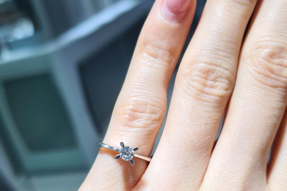 2. El 0,24 Karat Pırlanta Tektaş Yüzük X005492