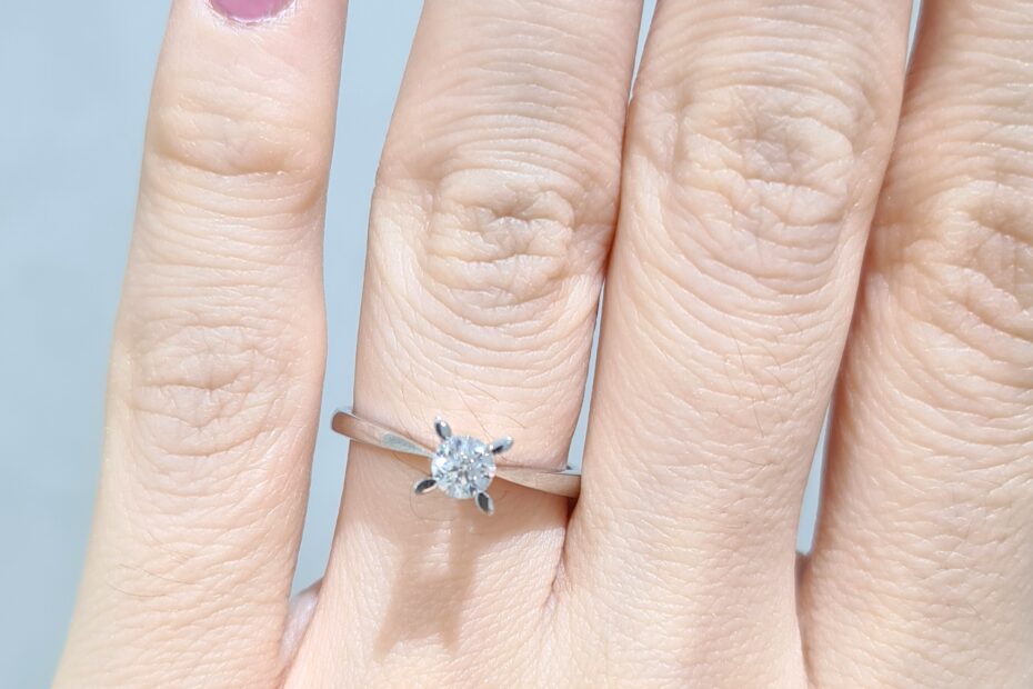 2. El 0,28 Karat Pırlanta Tektaş Yüzük X005375