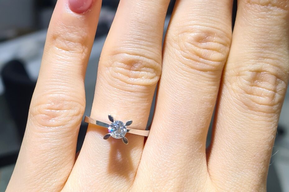 2. El 0,40 Karat Pırlanta E Renk HRD Sertifikalı Tektaş Yüzük X005379