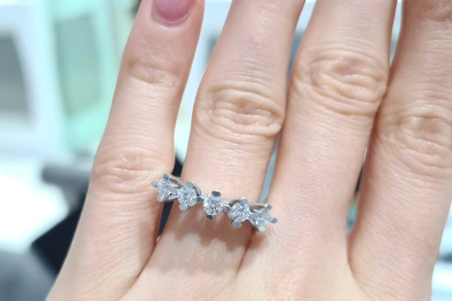 2. El 0,75 Karat Pırlanta Beştaş Yüzük X005435