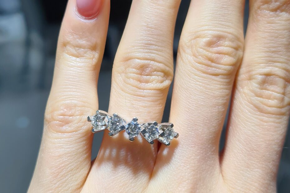 2. El 1,21 Karat Pırlanta Beştaş Yüzük X005419