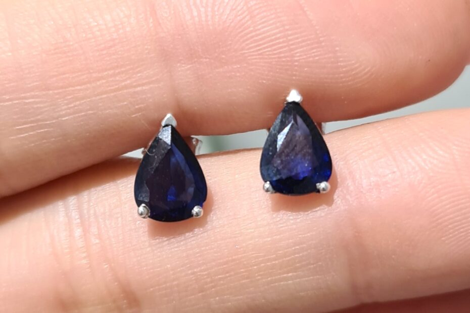 2. El 1,95 Karat Safir Damla Küpe X005403