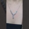 2. El 0,14 Karat Pırlanta Zarif Kolye ve Yüzük Set X005390 X005392
