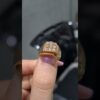 2. El 0,25 Karat Brown Pırlanta Otantik Tasarım Yüzük X005436