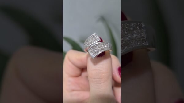 2. El 1,25 Karat Pırlanta Tasarım Yüzük ürün videosu