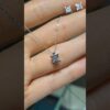 2. El 0,17 Karat Efektli Pırlanta Tektaş Kolye ve Yüzük Set X005578 X005579