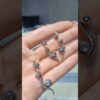 2. El 1,11 Karat Elmas Tasarım Kolye Küpe Set KK00004 KK00005