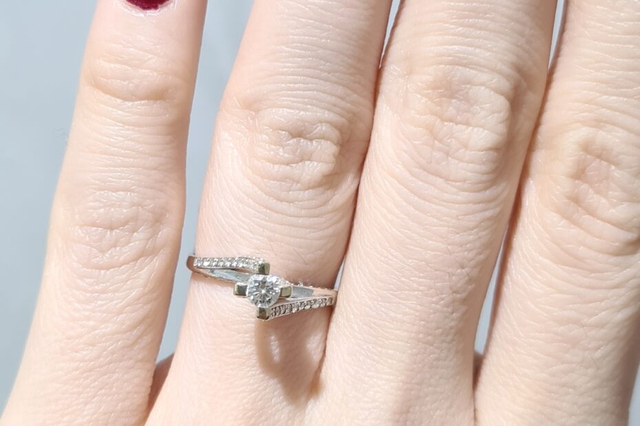 2. El 0,46 Karat Pırlanta Tektaş Yüzük X005583