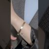 2. El 0,10 Karat Pırlanta Kelepçe Bileklik X005692