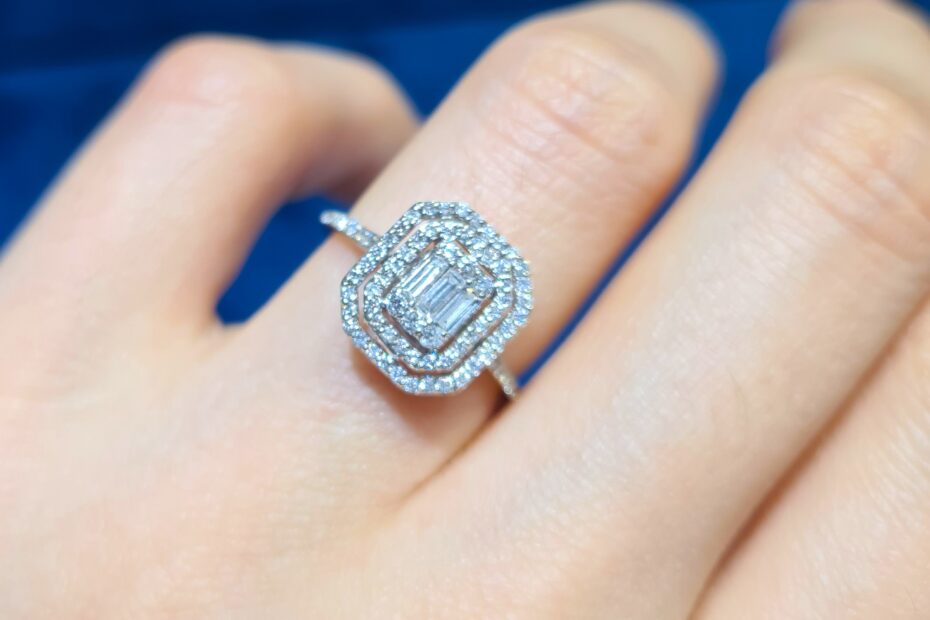 2. El 0,40 Karat Pırlanta Baget Yüzük X005827