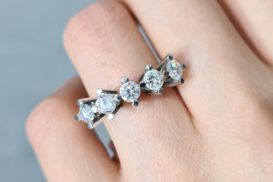 2. El 1,05 Karat Pırlanta Beştaş Yüzük X005815