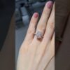 2. El 0,90 Karat Pırlanta Rose Baget Yüzük X005824
