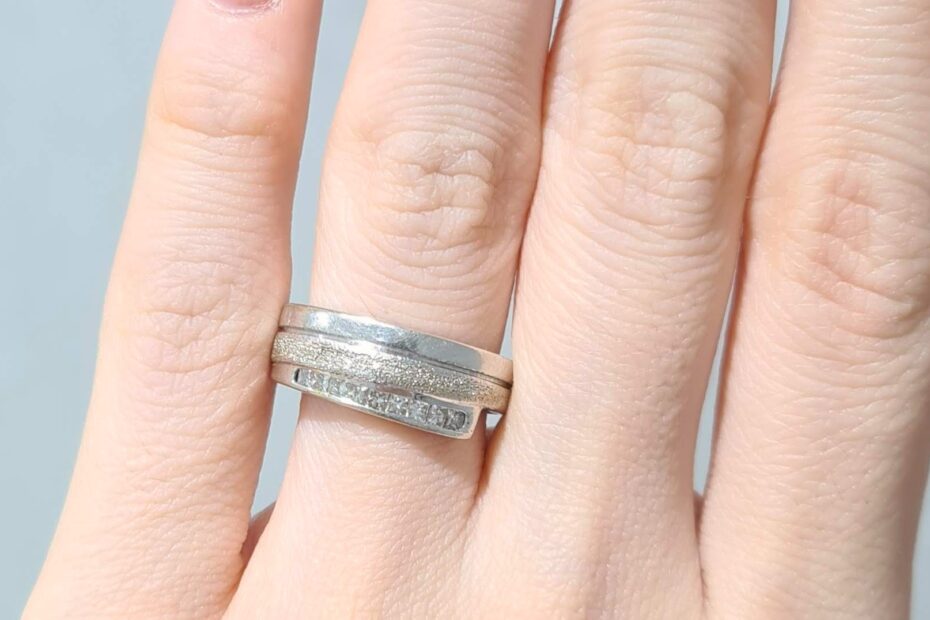 2. El 0,10 Karat Pırlanta Alyans Yüzük X005921