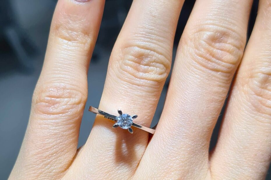 2. El 0,25 Karat Pırlanta Tektaş Yüzük X005899