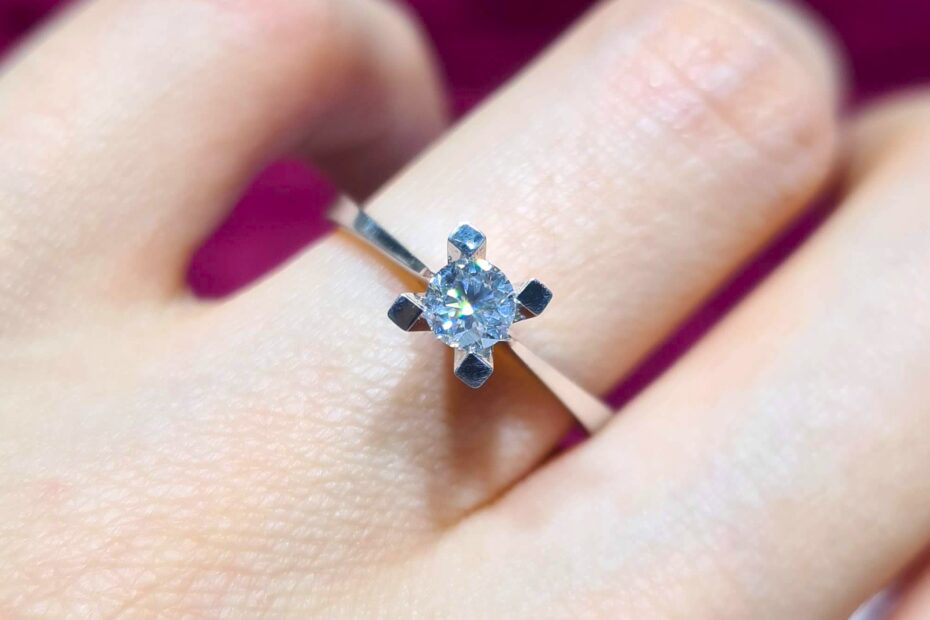 2. El 0,27 Karat Pırlanta Tektaş Yüzük X005856