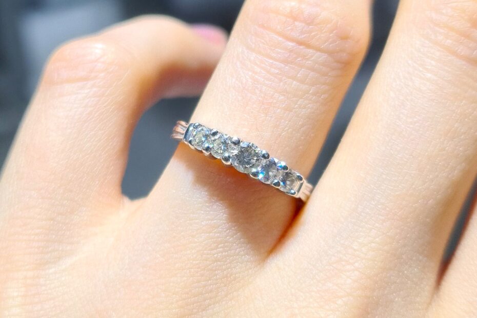 2. El 0,45 Karat Pırlanta Beştaş Yüzük X005902