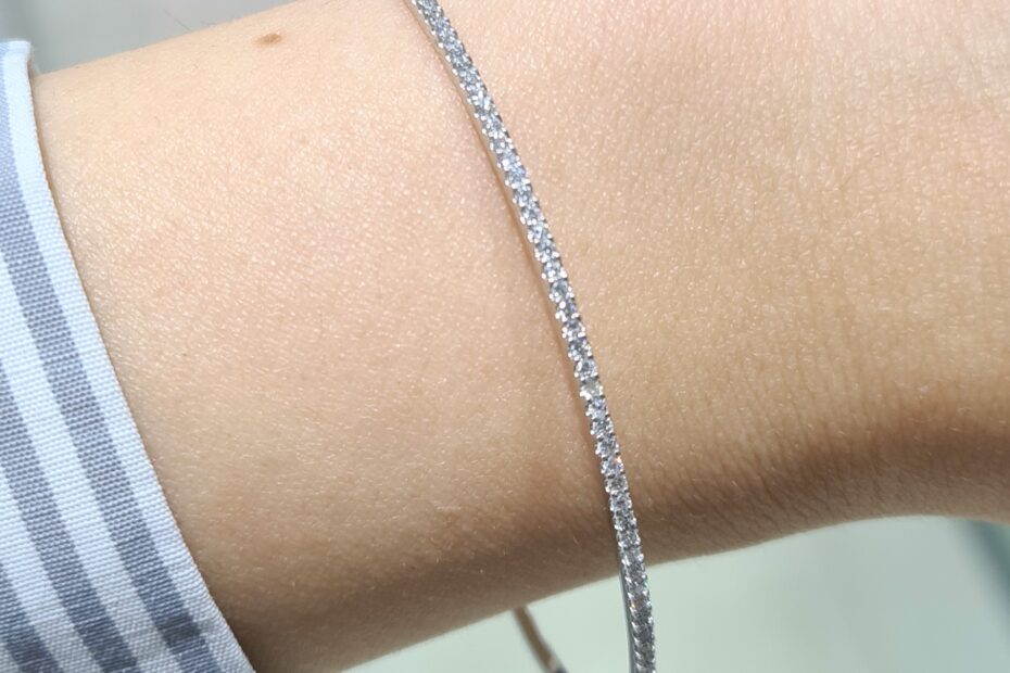 2. El 0,48 Karat Pırlanta Suyolu Kelepçe Bileklik X005948