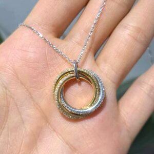 2. El 0,62 Karat Pırlanta Halka Kolye X005885
