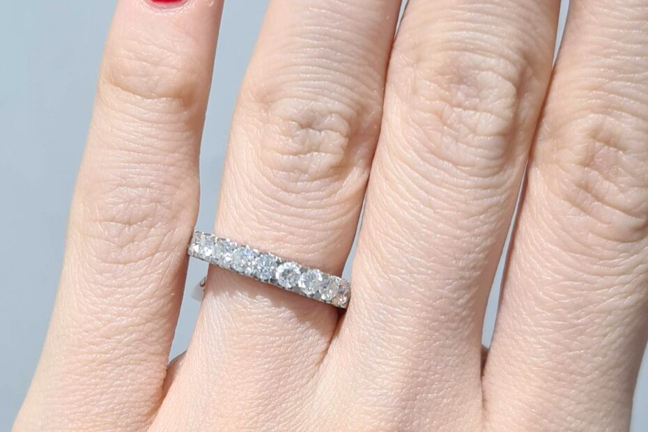 2. El 1,16 Karat Pırlanta Yarımtur Yüzük X005997