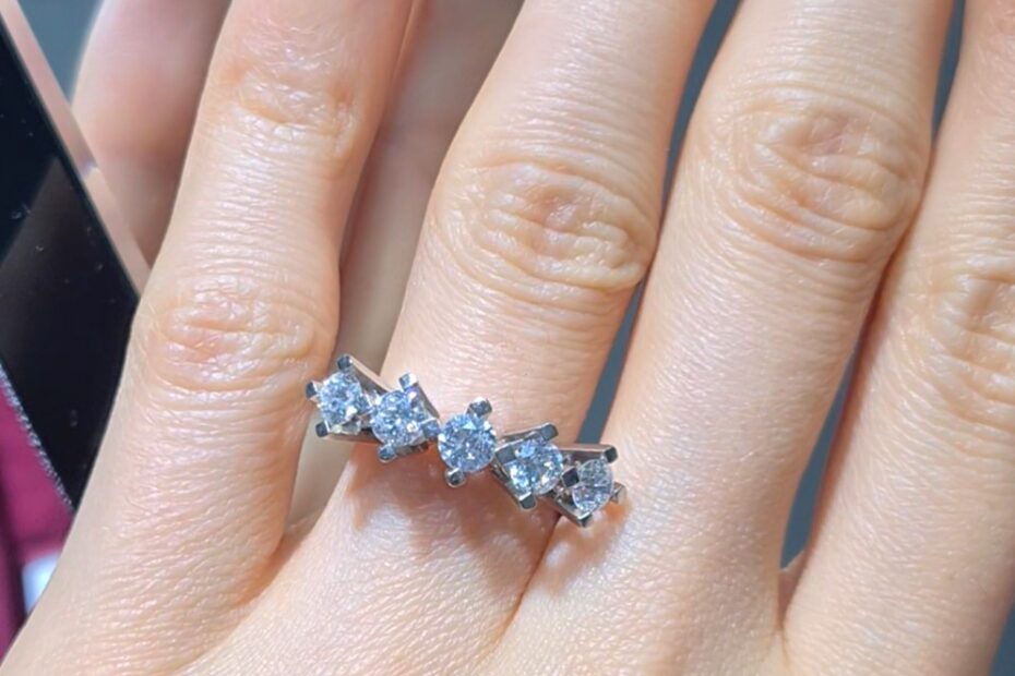 2. El 1,19 Karat Pırlanta D Renk Beştaş Yüzük X005944