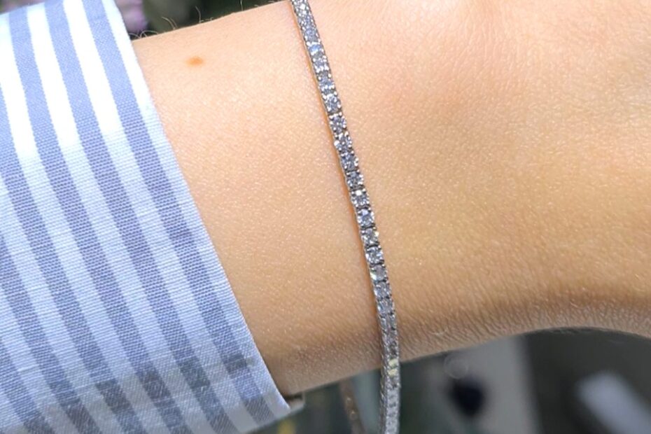 2. El 2,28 Karat Pırlanta Suyolu Bileklik X005943