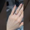 2. El 0,12 Karat Efektli Pırlanta Baget Yüzük X005950