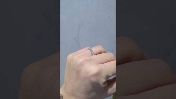 2. El 1,16 Karat Pırlanta Yarımtur Yüzük ürün videosu