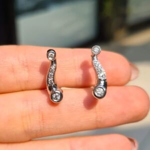 2. El 0,14 Karat Pırlanta Küpe X006098