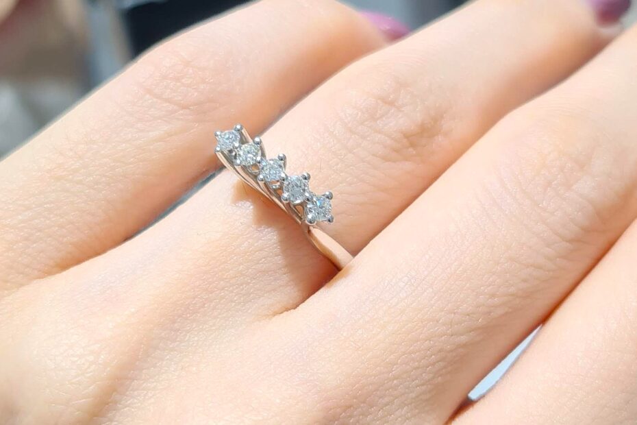 2. El 0,25 Karat Pırlanta Beştaş Yüzük X006194