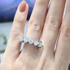 2. El 1,56 Karat Pırlanta Beştaş Yüzük X006140