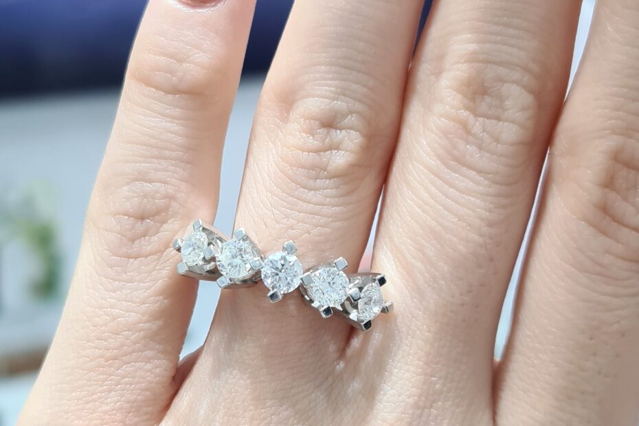 2. El 1,56 Karat Pırlanta Beştaş Yüzük X006140