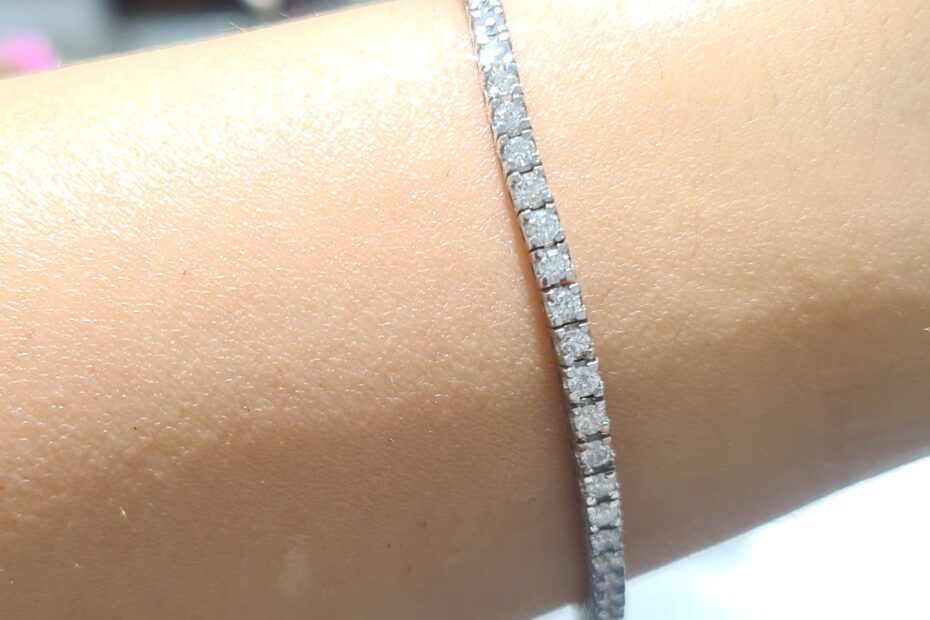 2. El 2,10 Karat Pırlanta Suyolu Bileklik X006229