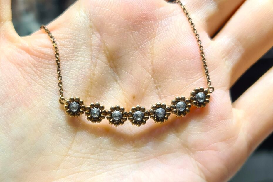 2. El 0,13 Karat Elmas Çiçekli Bileklik X006346