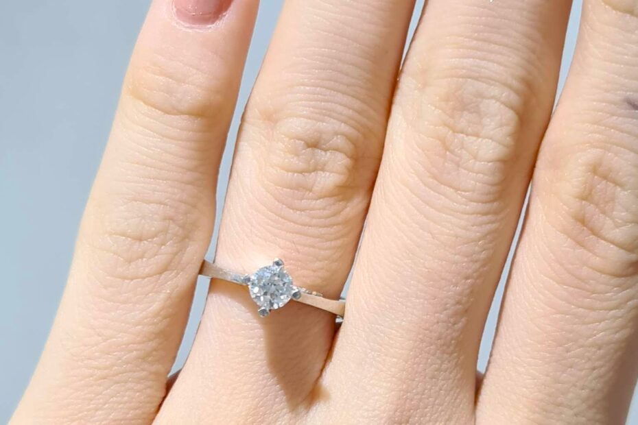 2. El 0,41 Karat Pırlanta Tektaş Yüzük X006305