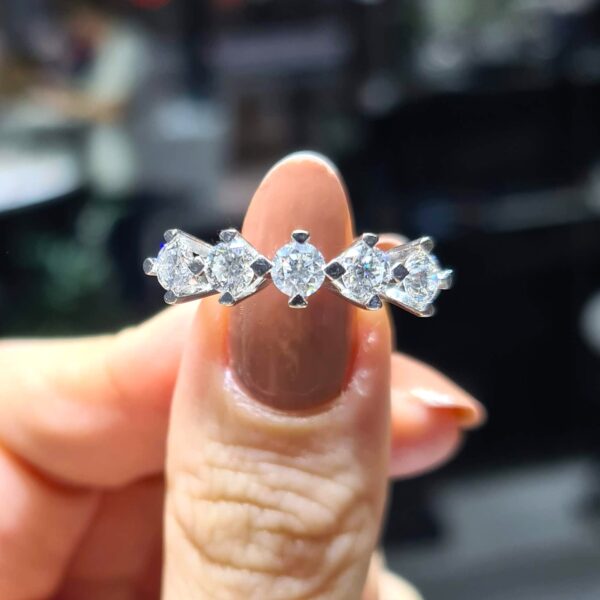 2. El 1,16 Karat Pırlanta Beştaş Yüzük X006352