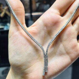 2. El 2,55 Karat Pırlanta Suyolu Gerdanlık X006281