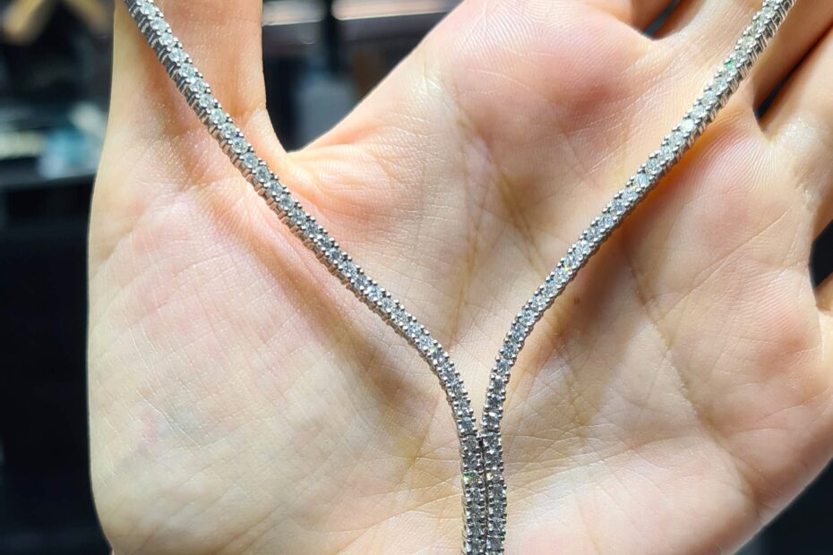 2. El 2,55 Karat Pırlanta Suyolu Gerdanlık X006281