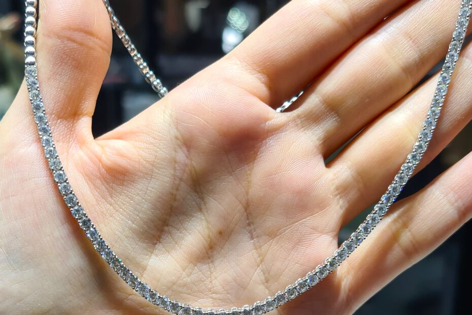 2. El 5,68 Karat Pırlanta Yarım Suyolu Gerdanlık X006329