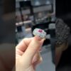 2. El 0,94 Karat Pırlanta ve Yakut Otantik Tasarım Yüzük X006289