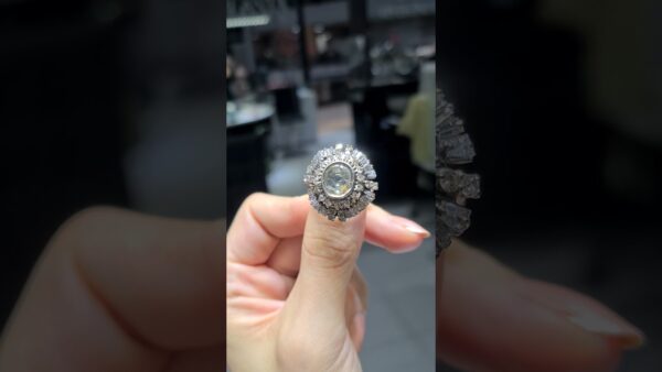 2. El 2,20 Karat Elmas ve Pırlanta Otantik Tasarım Yüzük ürün videosu