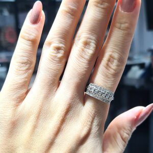 2.El Pırlanta 0,40 Karat Fantezi Yüzük