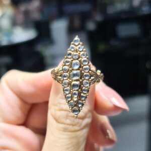 2.El Pırlanta 0,44 Karat Elmas Yüzük