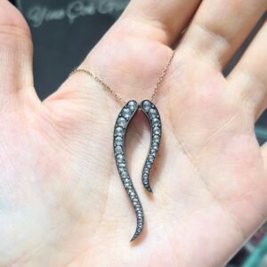 2.El Pırlanta 0,50 Karat Elmas Kolye